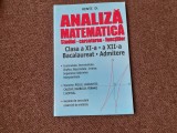 VINTI D ANALIZA MATEMATICA CLASA A XI STUDIUL CERCETAREA FUNCTIILOR