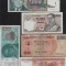 Set 5 bancnote de prin lume adunate (cele din imagini) #129