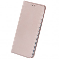 Husa Piele OEM Smart Skin pentru Xiaomi Mi 10T 5G / Xiaomi Mi 10T Pro 5G, Roz Aurie