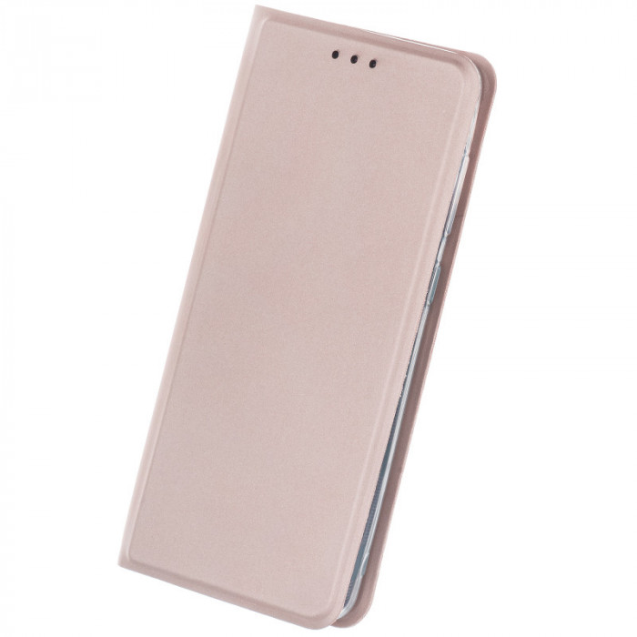 Husa Piele OEM Smart Skin pentru Samsung Galaxy S20 FE G780 / Samsung Galaxy S20 FE 5G, Roz Aurie