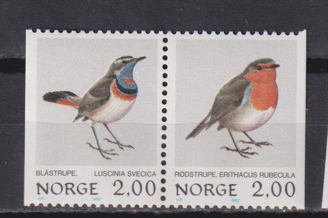 NORVEGIA PASARI MI: 860-861+CARNET MNH