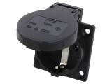 Conector Alimentare AC 250V 16A Negru 3 PIN