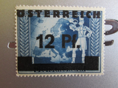 AUSTRIA 1945 CU DUBLU TIPAR MNH=88 foto