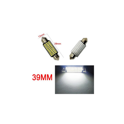 Bec sofit 39mm 12V 30SMD 3014 CANBUS Lumina alba Cod: NS-40106 Automotive TrustedCars foto