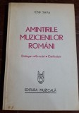 Amintirile muzicienilor romani - Iosif Sava