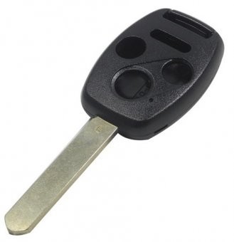 Carcasa cheie Topautochei&amp;reg; pentru Honda cu 3 + 1 butoane ( cu spatiu pentru cip ) foto