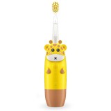 innoGIO GIOGiraffe Sonic Toothbrush periuta de dinti cu ultrasunete pentru copii Yellow 1 buc