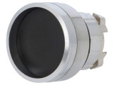 Comutator apăsare 22mm negru