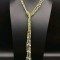 Colier statement peridot .perle agate unicat