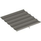 Outsunny Tettuccio di Ricambio per Gazebo 3x3 m con 10 Fori di Drenaggio Grigio | Aosom Romania