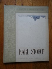 KARL STORCK (Prezentare in limbile romana, rusa, engleza, franceza si germana ) - BARBU BREZIANU