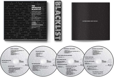 4xCD The Metallica Blacklist 2021 foto
