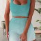 K814-48 Compleu sport in degrade din material elastic