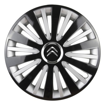 Set 4 Capace Roti Autohelix MSA&amp;reg;, potrivite jantelor de R15, pentru Citroen, model falcon dual foto
