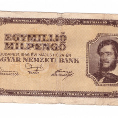 Bancnota Ungaria 100000 milpengo 24 mai 1946, circulata, stare buna