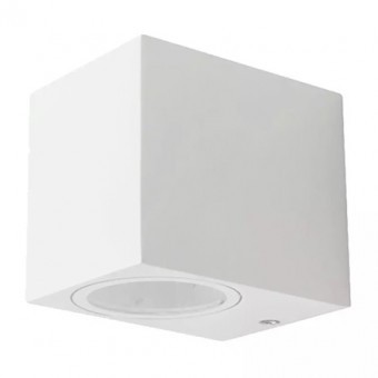 LAMPA PERETE SOCLU GU10 IP44 - ALB foto