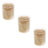 Set Scobitori, Bambus, Capacitate 3x400 Bucăți, Recipient Plastic, Transparent, Oem