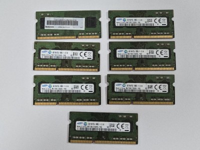 Memorie RAM laptop Samsung 4GB DDR3-1600MHz CL11 1.35V Low Voltage foto