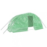 Cumpara ieftin Sera cu cadru din otel, verde, 10 m&sup2;, 5x2x2,3 m
