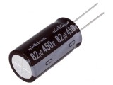 Condensator Electrolitic THT 82uF 450V 16x31.5mm