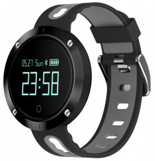 Bratara Fitness iUni DM58i Plus, Display OLED, Monitorizare puls, Waterproof, Pedometru, Notificari, Gri foto