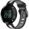 Bratara Fitness iUni DM58i Plus, Display OLED, Monitorizare puls, Waterproof, Pedometru, Notificari, Gri