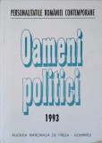OAMENI POLITICI. PERSONALITATILE ROMANIEI CONTEMPORANE-IOAN IVANICI, MARCU PARASCHIV-239778