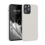 Husa pentru Apple iPhone 12 / iPhone 12 Pro, Silicon, Gri, 52641.96, Carcasa, Kwmobile