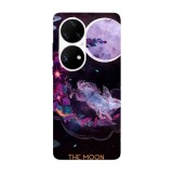 Husa compatibila cu Huawei Nova Y70 model Moon Bunny, Silicon, TPU, Viceversa, Transparent, Carcasa