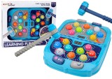 Joc interactiv cu sunete si lumini Wack A Mole cu 9 niveluri, Lean 18042