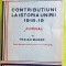 G405-I-Constributiuni la Istoria Unirii 1918-19-Editie veche 1939-Document istoric-Aspecte din Muntii Apuseni- Jurnal Traian Mager. Stare FB, ca noua.