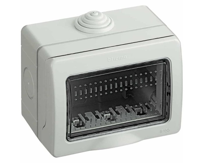 Doza aplicata 3M IP55 Matix Bticino 25503