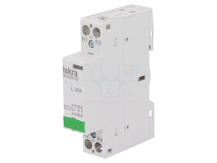 Contactor 2-Poli 20A, 230VAC