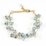 Bratara eleganta cu margele verzi