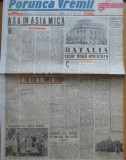 Ziarul Porunca Vremii, 5 iunie 1941, tetrele de razboi