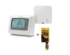 Termostat T4R wireless Honeywell Resideo Y4H910RF4072, dual on/off TPI &ndash;