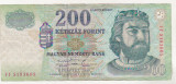 Bnk bn Ungaria 200 forint 1998 circulata