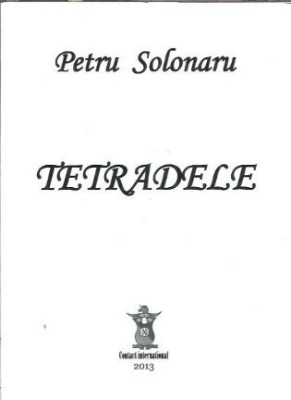 (autograf) Tetradele - Petru Solonaru foto