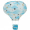 Lampion model aer cald balon 37 x 50 cm diverse culori Culoare Alb-Albastru