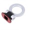 Ornament sport carlig remorcare argintiu