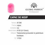 Cumpara ieftin Rezerva smirghel freza electrica, 13*19 mm, granulatie 100, 1 buc, roz, Global Fashion