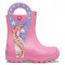 Cizme Fete de ploaie Crocs Crocs Fun Lab Unicorn Patch Rain Boot