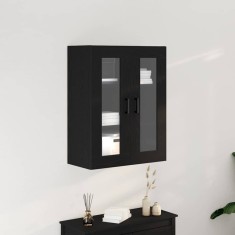 vidaXL Cabinet suspendat Stejar negru 69.5 x 34 x 90 cm Lemn compozit 862170