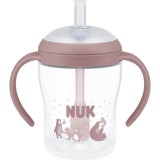 NUK Perfect Match Bear biberon cu pai 8m+ 150 ml