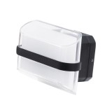 Aplica Milano LED 13W 4000K IP65, negru, Erste