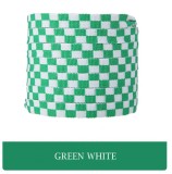 Sireturi Carouri Alb-Verde, 120 cm