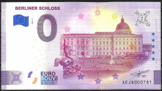 NOU !!! 0 EURO SOUVENIR - GERMANIA , BERLIN , CASTELUL BERLIN - 2021.5 - UNC foto