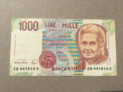 Italia 1000 Lire 1990 foto