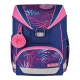 Ghiozdan fete neechipat Herlitz UltraLight, motiv Tropical Chill