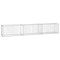 Perete gabion cu capace, 300 x 50 x 50 cm, otel galvanizat